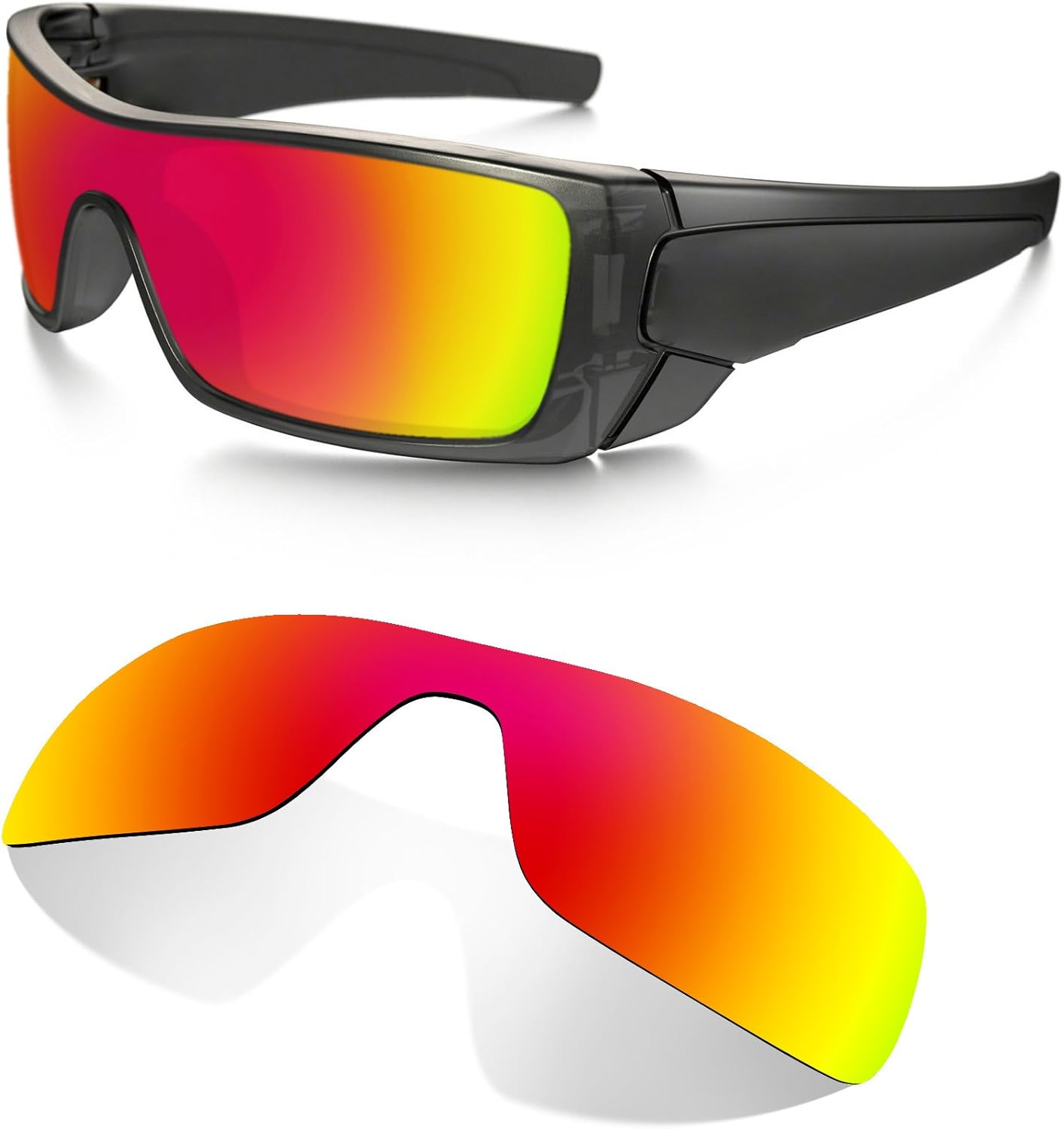 1.5mm Polarized Replacement Lenses for Oakley Batwolf Sunglasses OO9101 - Multiple Options