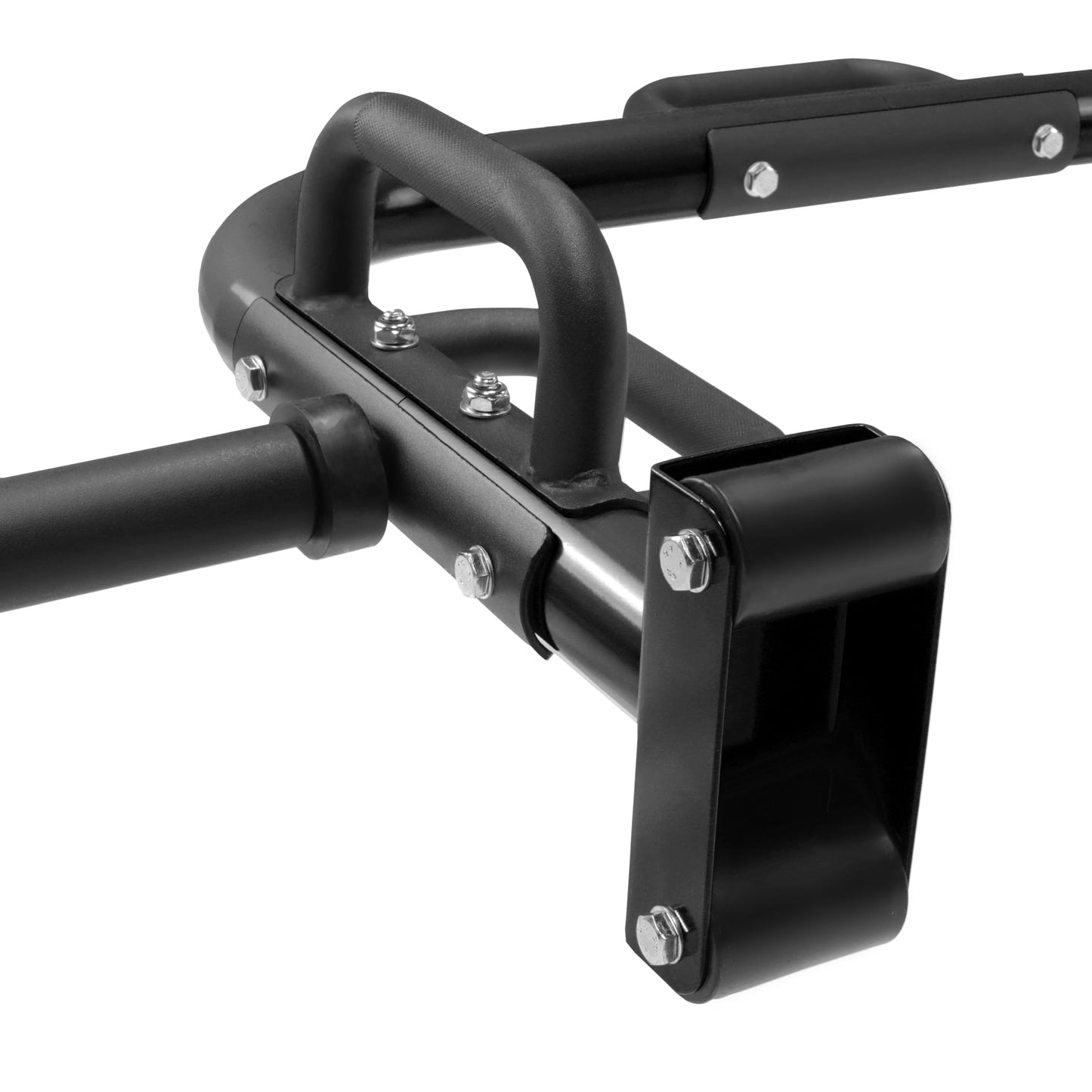 CAP Barbell Deluxe Open Trap Bar, Hex Bar, Shrug Bar, Deadlift Bar for Olympic and Standard Plates - Black