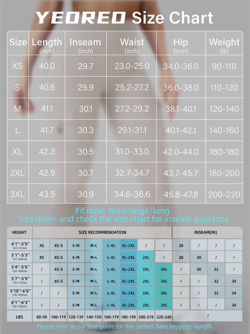 YEOREO CoreFlex Women Workout Flare Leggings with Pockets Hidden Scrunch High Waisted Cargo Gym Yoga No Front Seam Leggings Light Khaki M