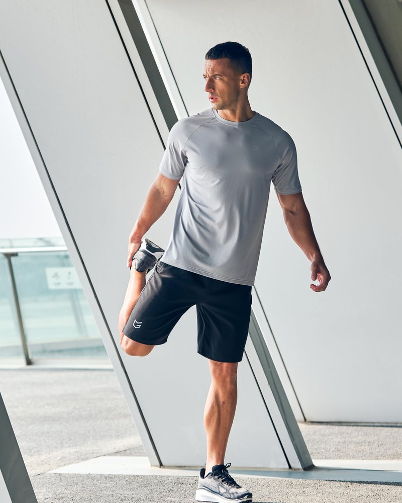 G Gradual Men's Athletic Running Shorts with Zipper Pockets Quick Dry 7"/ 5"/ 9" Workout Gym Shorts for Basketball Hiking(Black,9XXL)