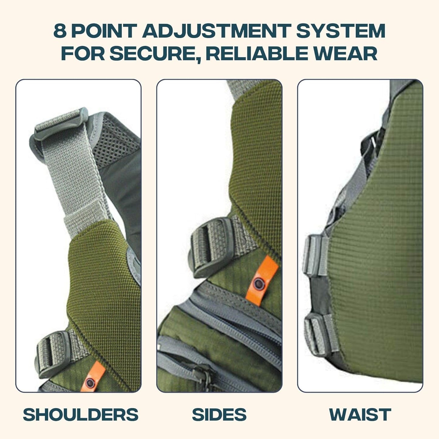 Stohlquist Keeper Fishing Lifejacket (PFD)