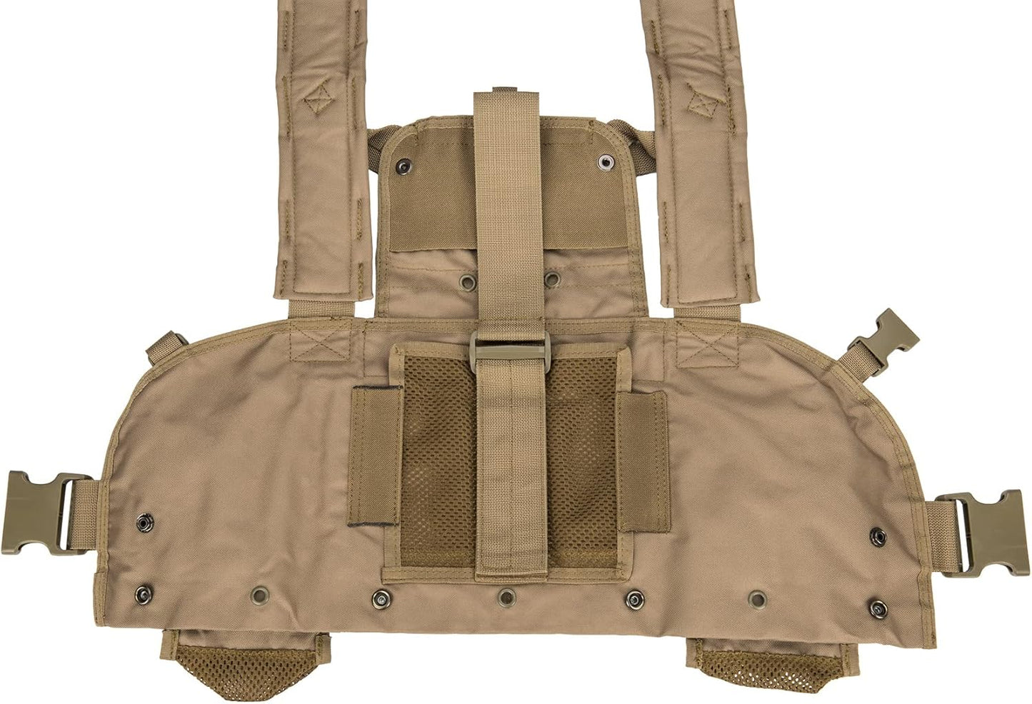 Lancer Tactical Airsoft Paintball Vest M4 M16 MOLLE Modular Chest Rig w/Quick Release Buckles (Small to Extra Large)
