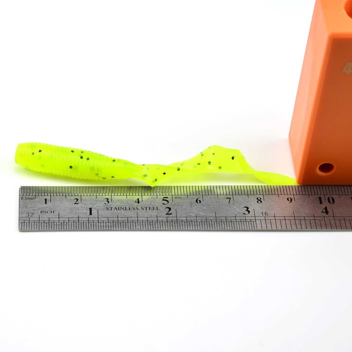 Soft Plastiс Mold Lure Making Injection Molds Fishing Lures Two Cavity Single Tail Grub 4''