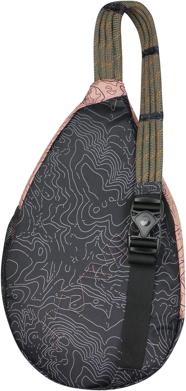 KAVU Paxton Pack Backpack Rope Sling Bag - Jet Black
