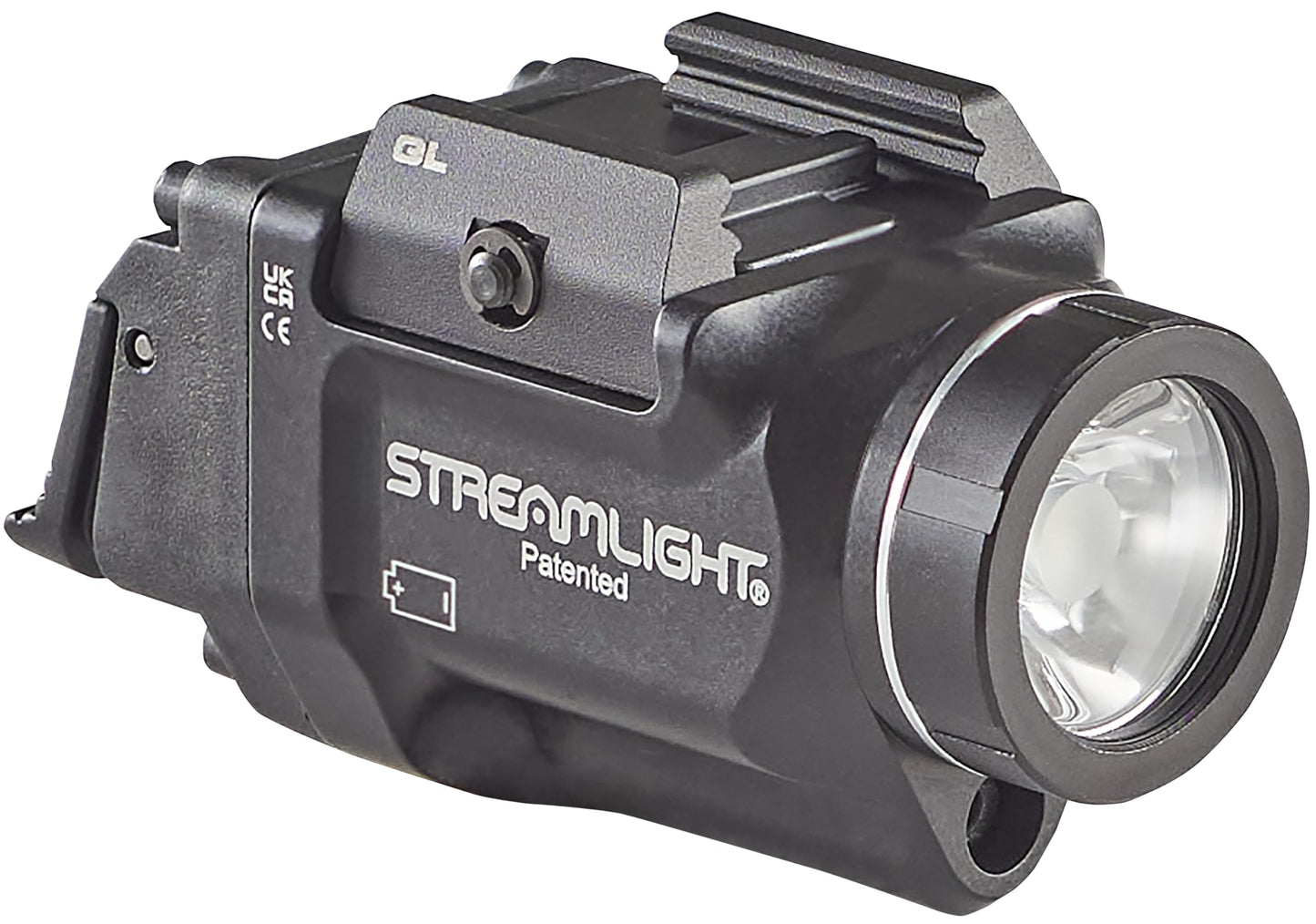 Streamlight 69411 TLR-8X sub 500-Lumen Rail-Mounted Tactical Weapon Light with Integrated Red Aiming Laser Exclusively for Glock 43X/48 MOS/Rail Only, Black