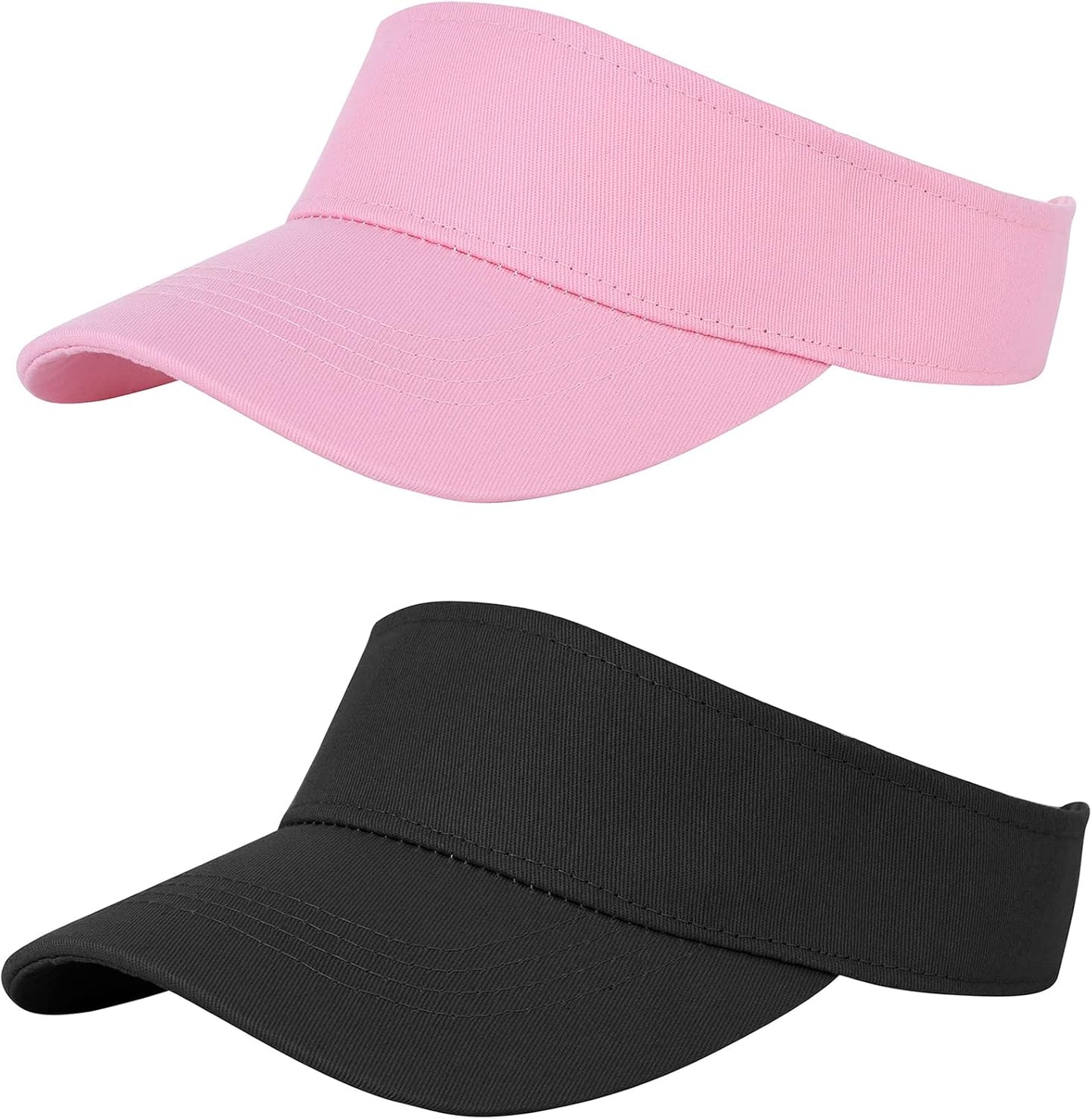 Kids Adjustable Sun Visor Hat | Cotton Athletic Cap for Girls & Boys