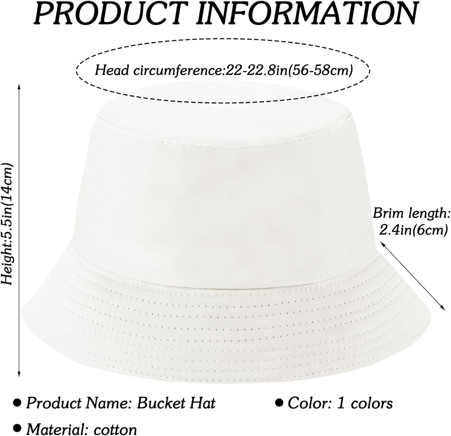 Reversible Cotton Sun Hat for Women | Summer Travel & Beach Fishing Cap