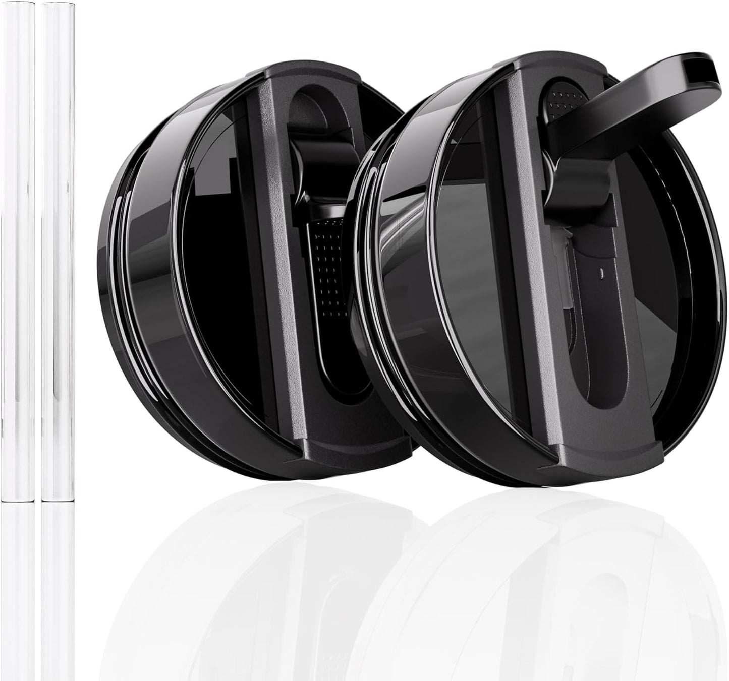 Stanley 40 Oz Quencher H2.0 | 2-Pack Leakproof Replacement Lid – Black