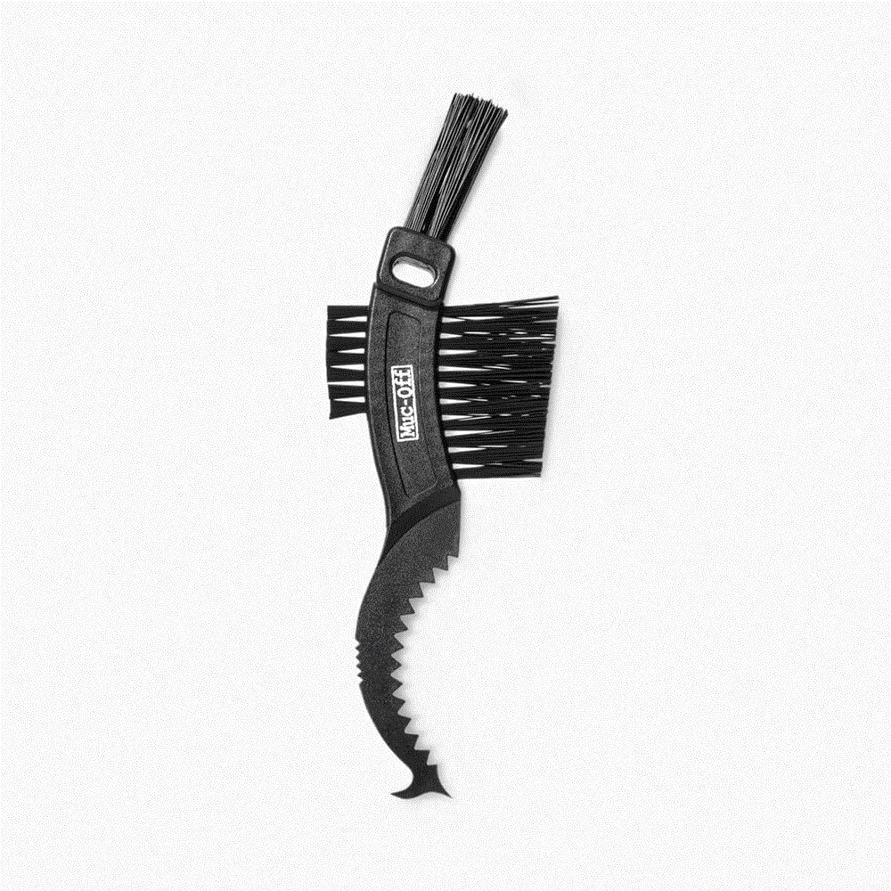 Muc-Off 220 3 Piece Premium Brush Kit - Includes 3 Bike Cleaning Brushes With Durable Nylon Bristles And Ergonomic Rubberised Handles To Minimise Impact