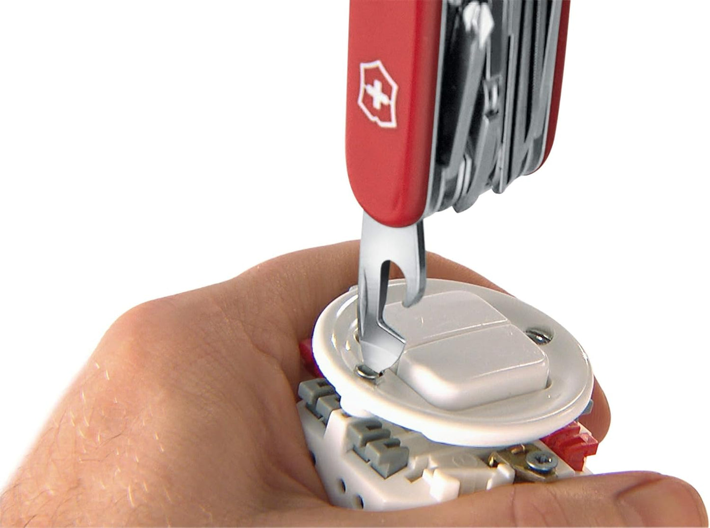 Victorinox 1.4733.72 Fisherman Red 91mm A Trusty Fishing Trip Essential in VX Red 3.6 inches