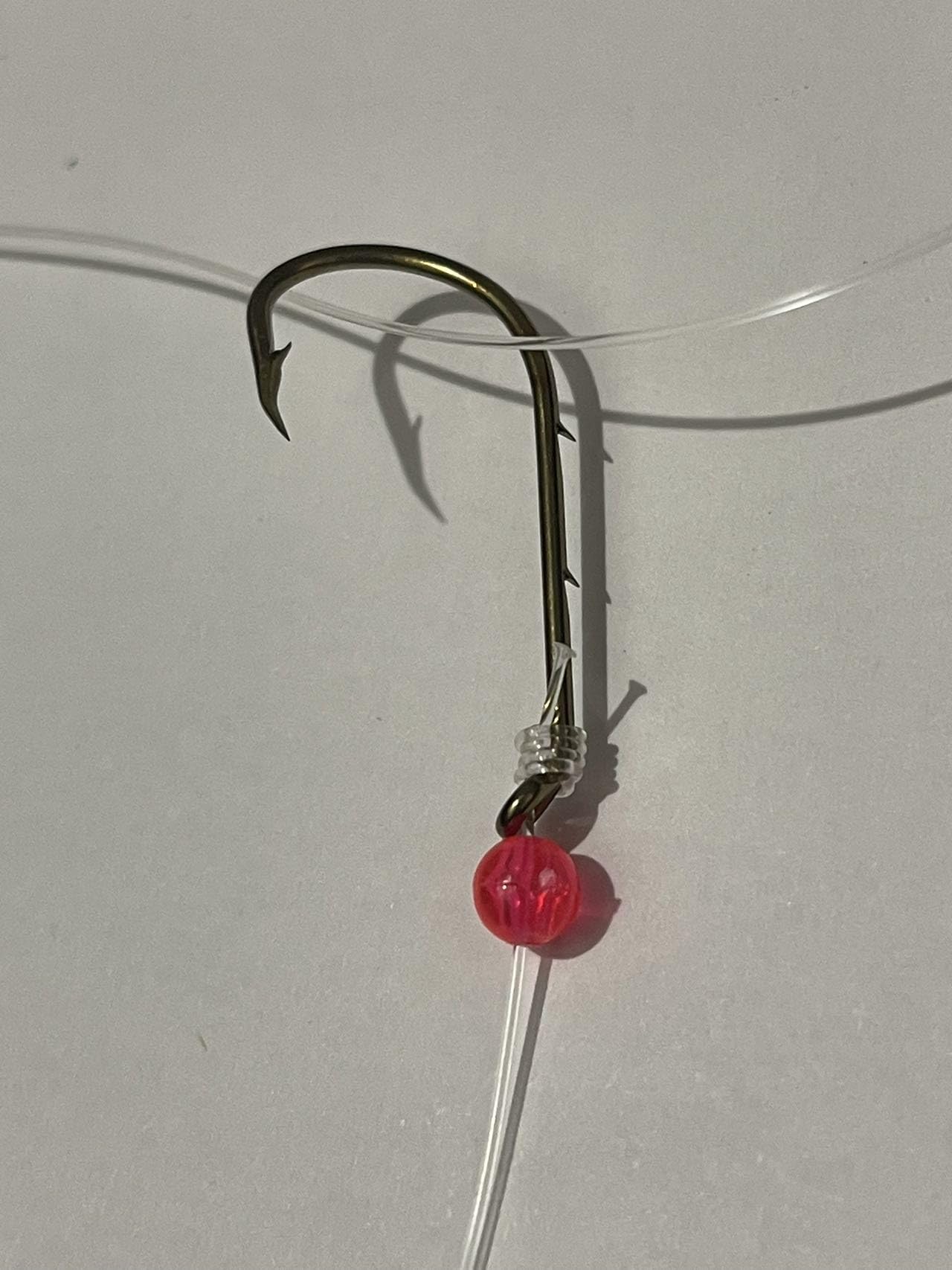 10Packs PESCALOX Porgy RIG Fluorocarbon Leader Porgy (Baitholder Hook 1/0)