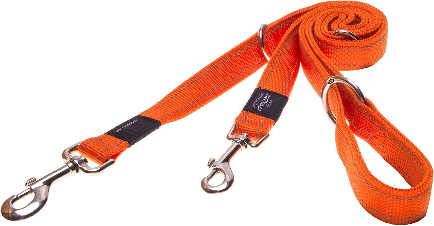 Rogz Utility Multi Purpose Lead, 20 mm x 1.8 m, Large, Black