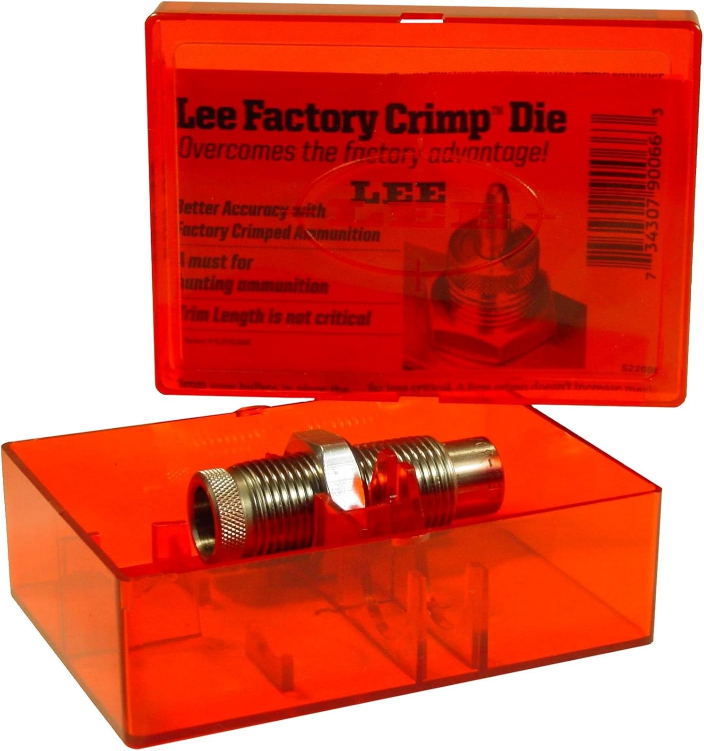 5.7x28mm Factory Crimp Die by Lee Precision - Model 90725 for Accurate Reloading