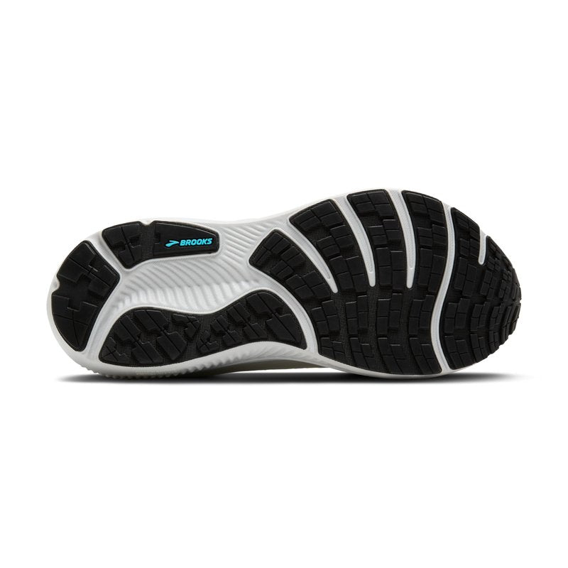 Brooks Women’s Ghost 17 GTX Waterproof Supportive Running & Walking Shoe - Coconut/Oyster/Blue - 10 Medium