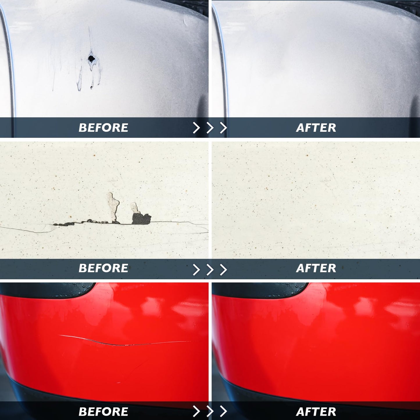 Gel Coat Repair Kit for Boats(Color Match), Marine Fiberglass Repair Kit, Fiberglass Boat Repair Kit,Premium Marine Gelcoat Epoxy Filler,Repair Chips Cracks Pits Holes for Gelcoat Fiberglass Porcelain