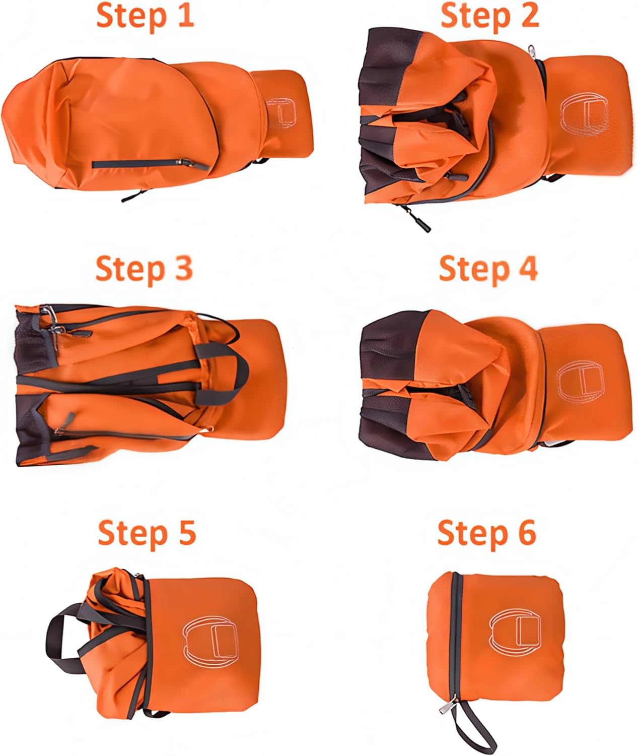 MounTop Outdoor Lightweight Foldable Water Resistant Backpack for Travel Hiking Riding