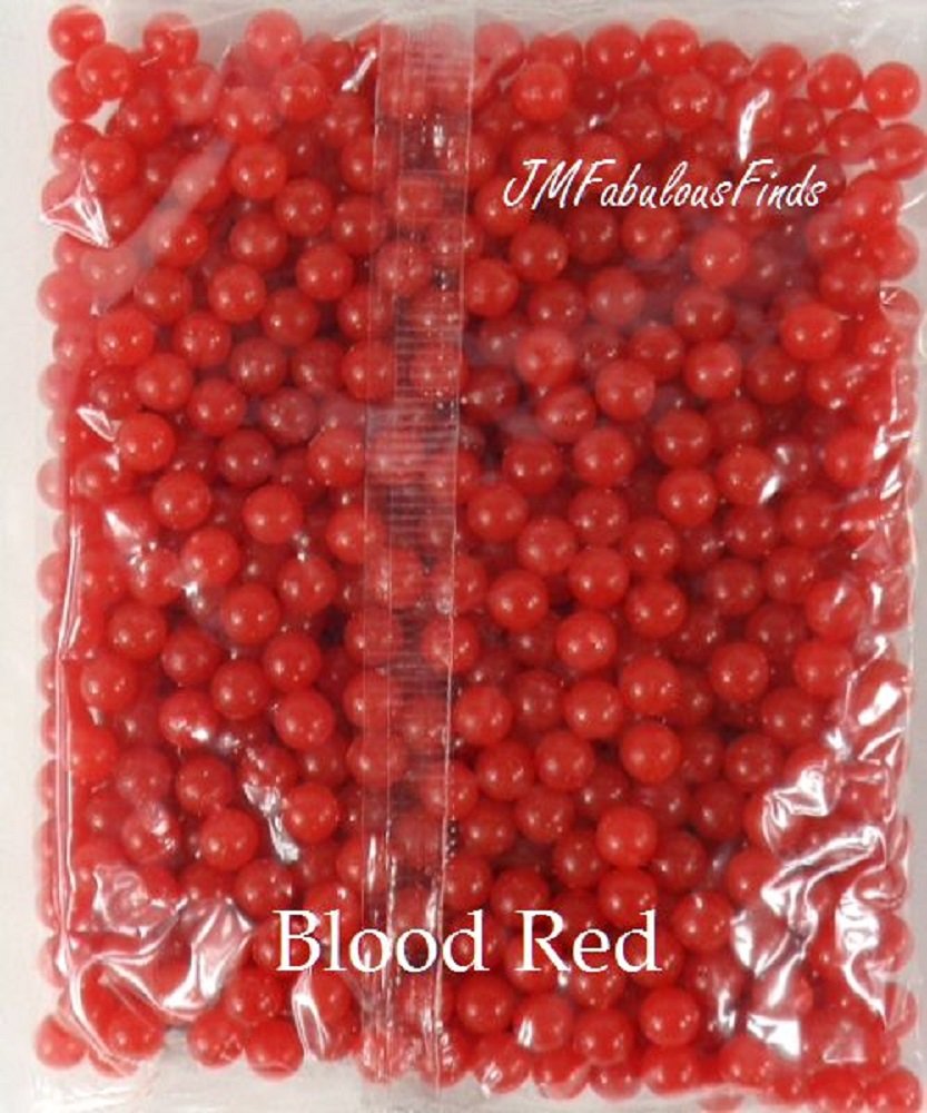 Dollaritem UKARMS 0.12g 6mm Airsoft BBS, (Blood Red, 1xBag)