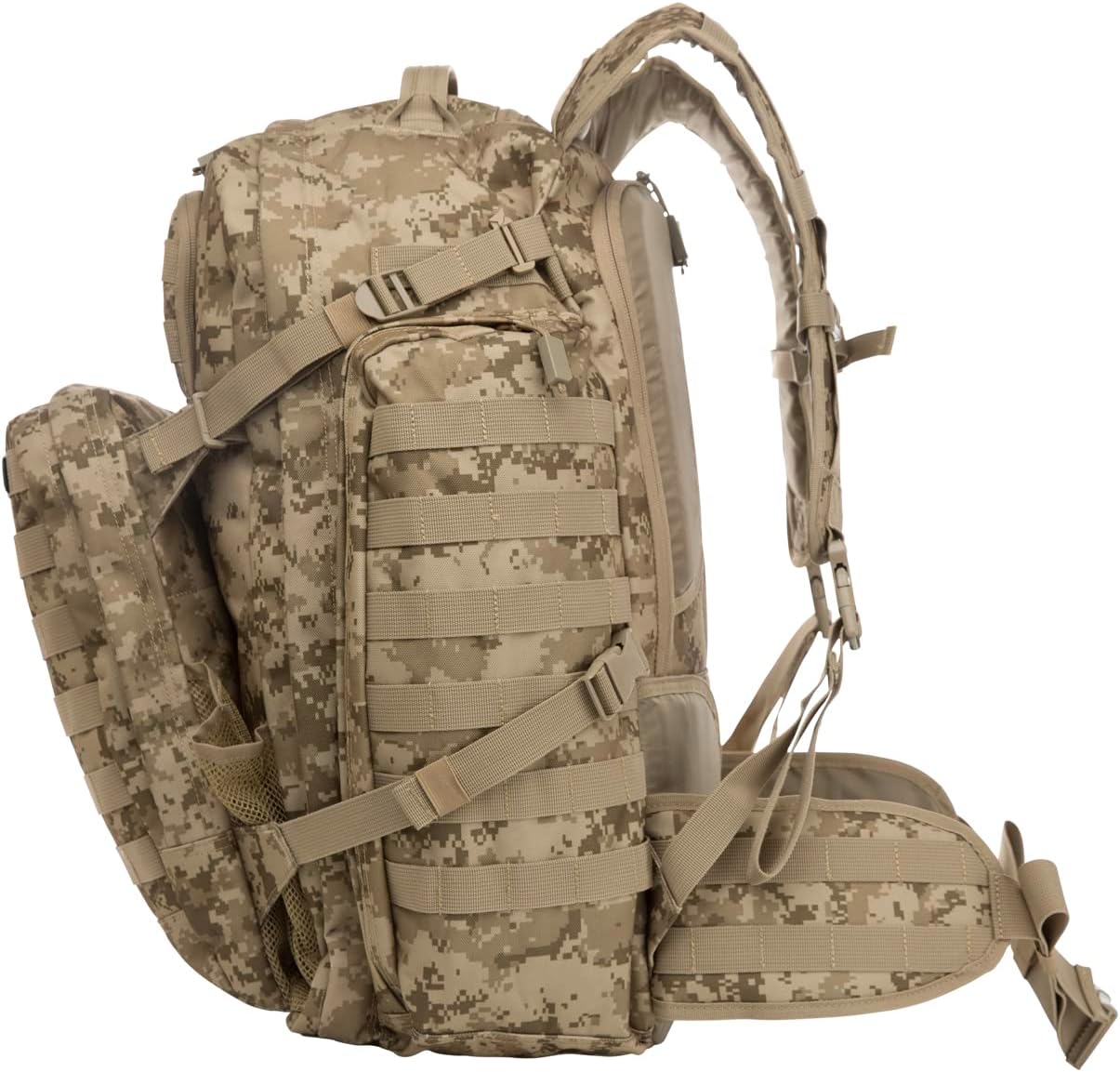 SOG Barrage Tactical Internal Frame Backpack, 64.3-Liter Storage, Black