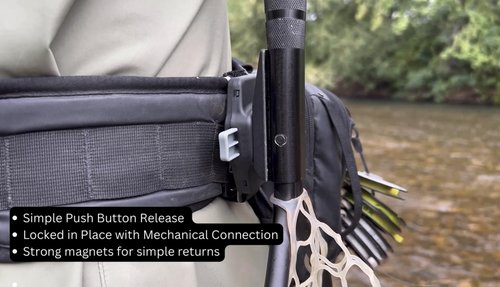 Broder Fishing Net Holder