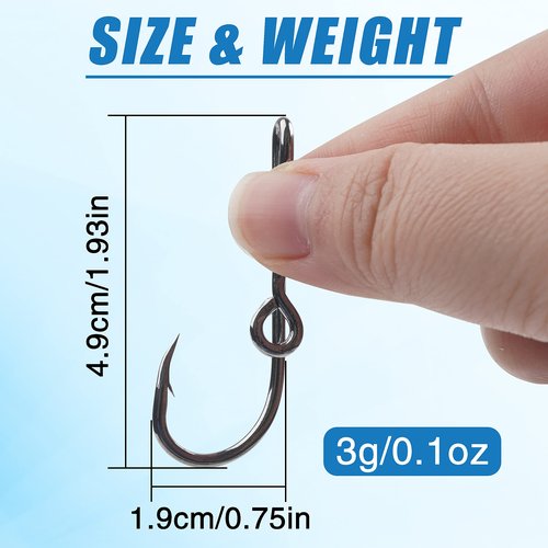 FUSIGO 20pcs Fish Hook Hat Pins & Clips, Fashion Gold & Black Hat Decoration