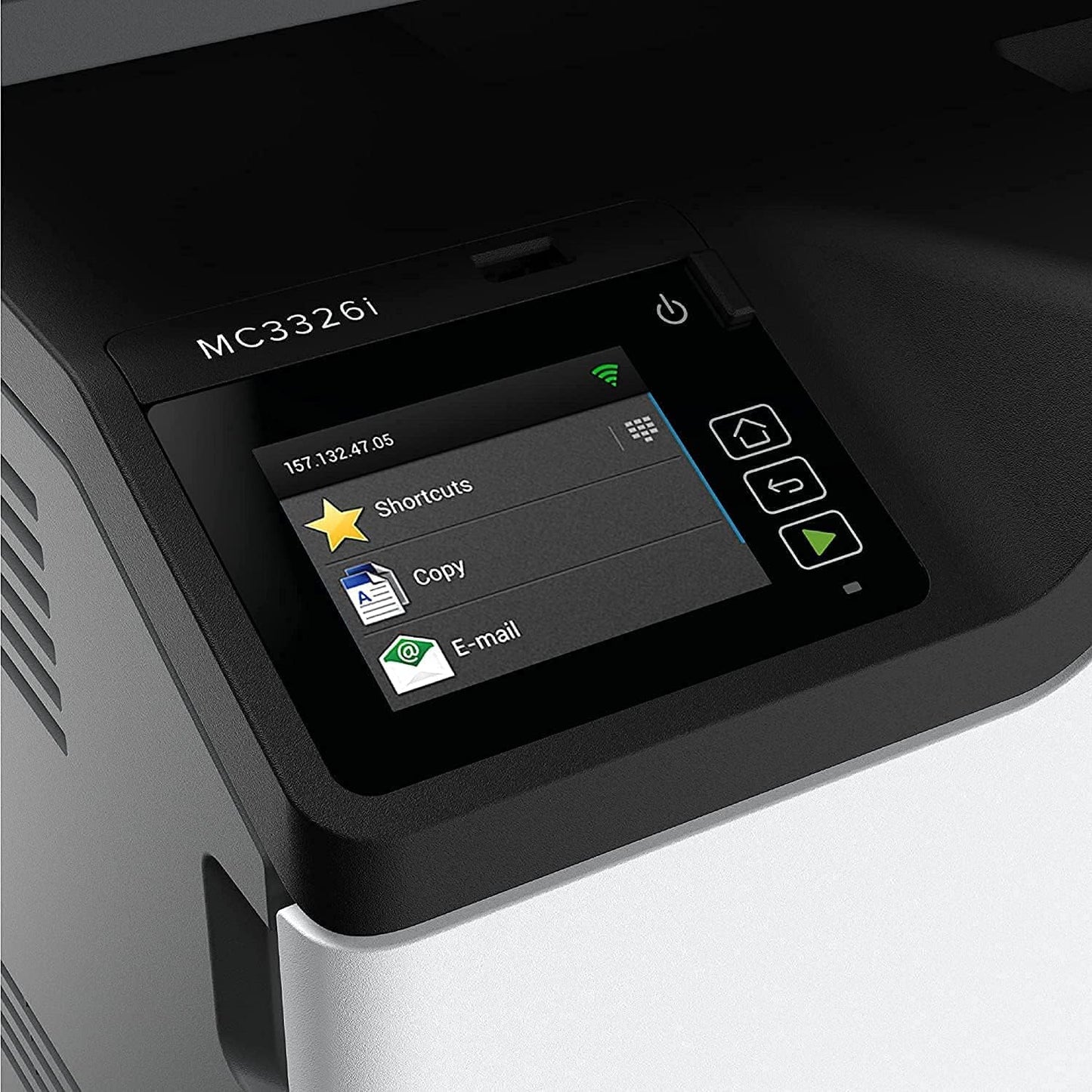 Lexmark CX331adwe Color All-in-One Laser Printer with Touchscreen, Office Scanner Copier Laser, Mobile Ready, Auto Duplex Printing & Analog Fax, Wireless, White, 26 ppm Mono/Color, 600 dpi (40N9070)