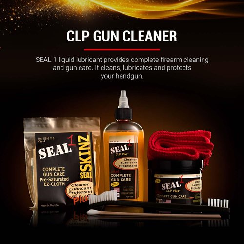 Universal Gun Care Kit – Includes CLP Cleaning Liquid, Bore Paste & Pre-Saturated Patches for Rust Prevention - 4oz
