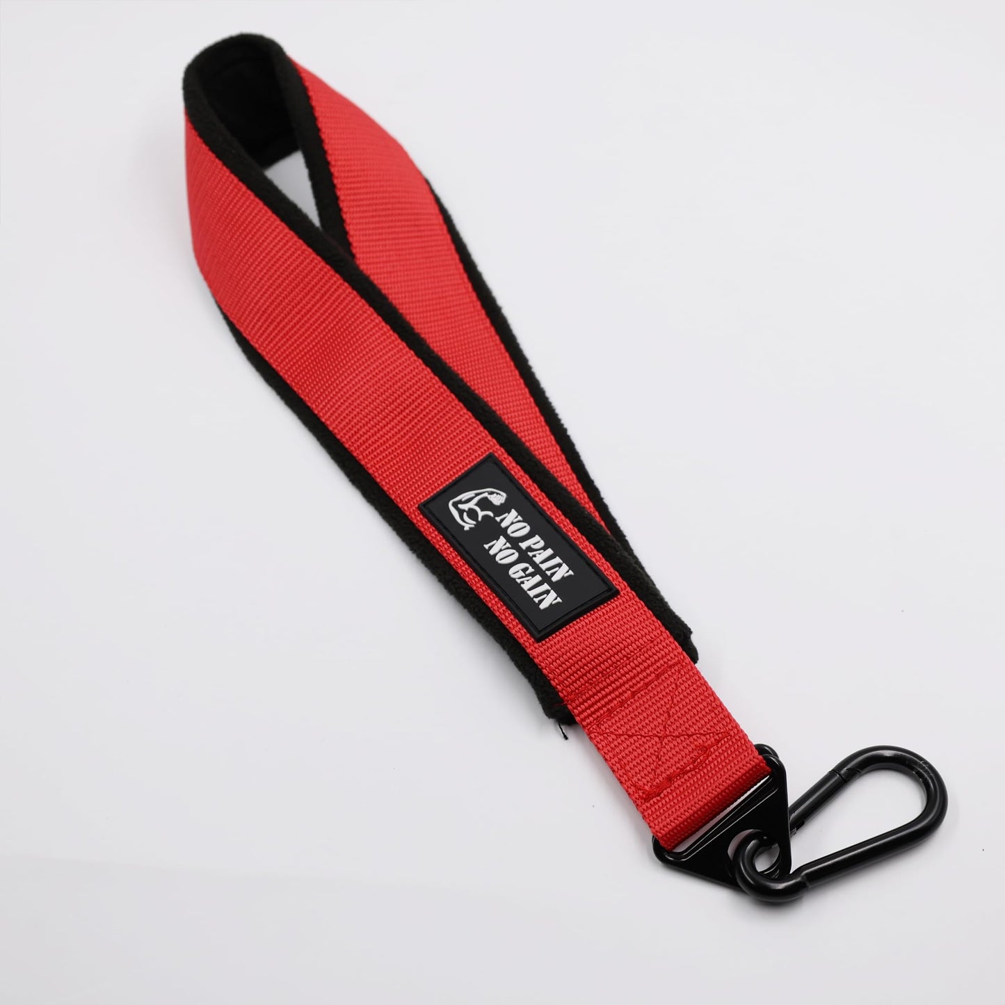 Arm Wrestling Training Strap Belt Hand Grip Arm Finger Forearm Exerciser Strengthener for Cable Machine and Free Weight