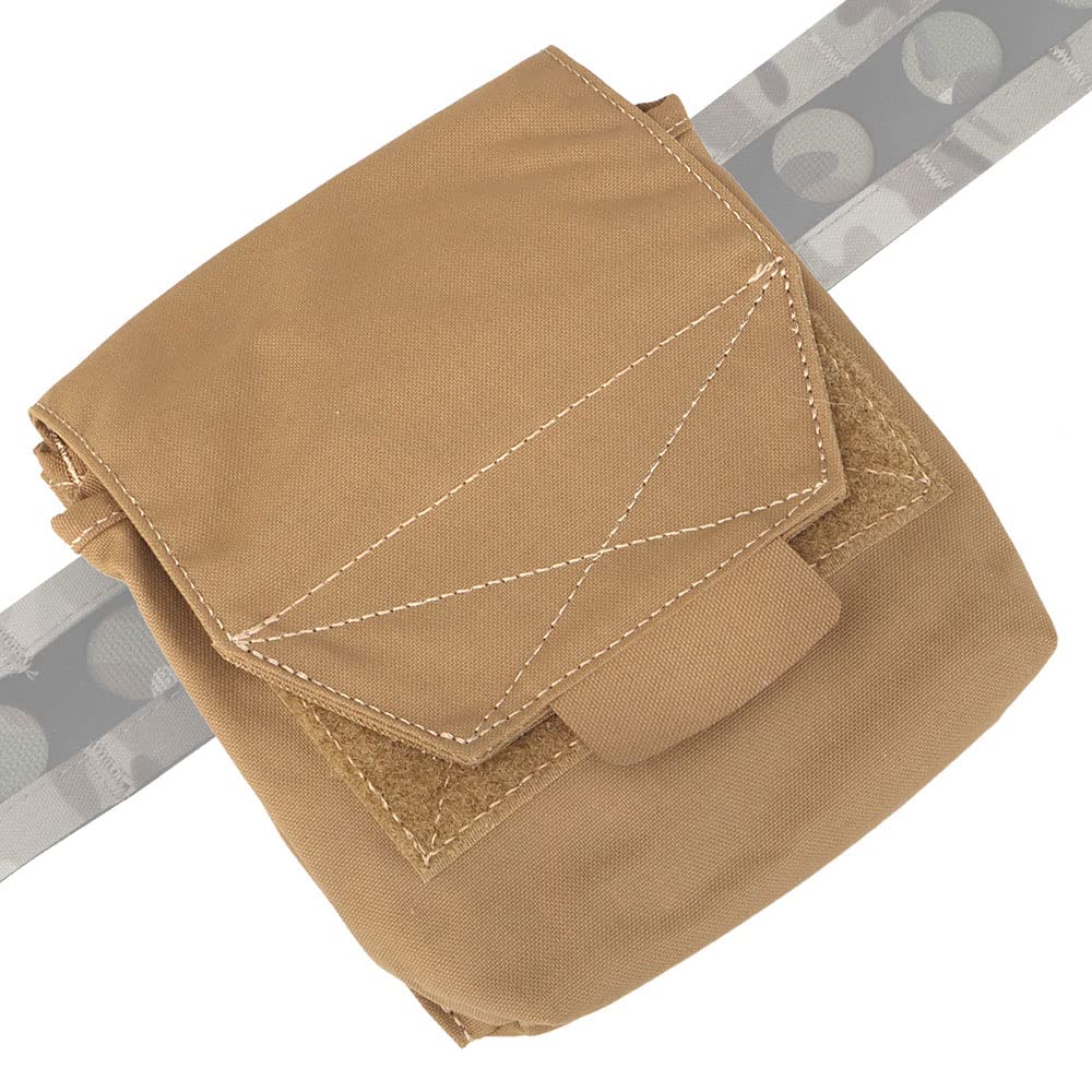 GYDEHUTJ Molle Multi-Use Pouches, Tactical 5.56 7.62 Magazine Pouch GP Storage Bag 2 in 1 for Duty Belt Vest