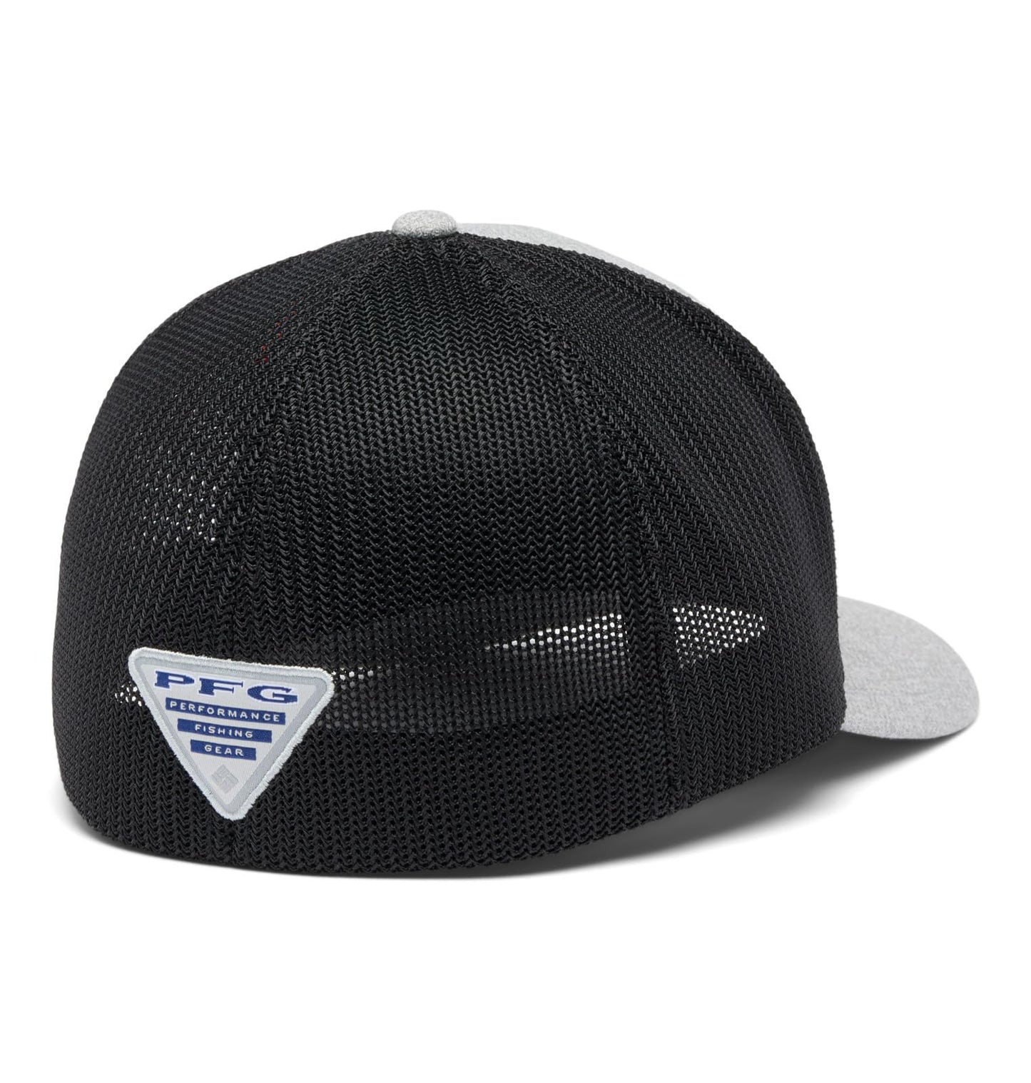 Columbia Unisex PFG Hooks Mesh Ball Cap, Cool Grey Heather/Black, Large/X-Large