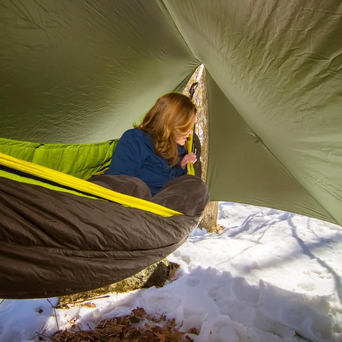 Ultralight Camping Tarp - ENO Eagles Nest Outfitters HouseFly Rain Shelter