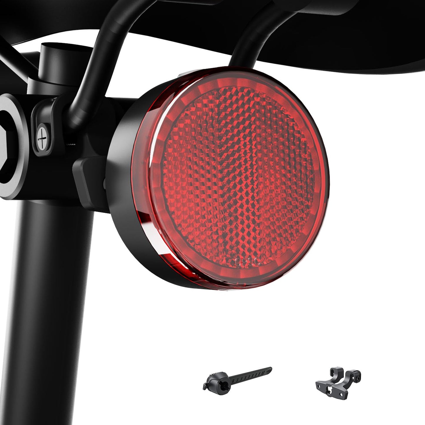 2025 New Brake Sensing Bike Tail Light, Ultra Bright IPX6 Waterproof Bicycle Rear Cycling Safety Flashlight Type C USB Rechargeable, 5 Light Modes for Adults Kids Men Women Road Mountain Accessories