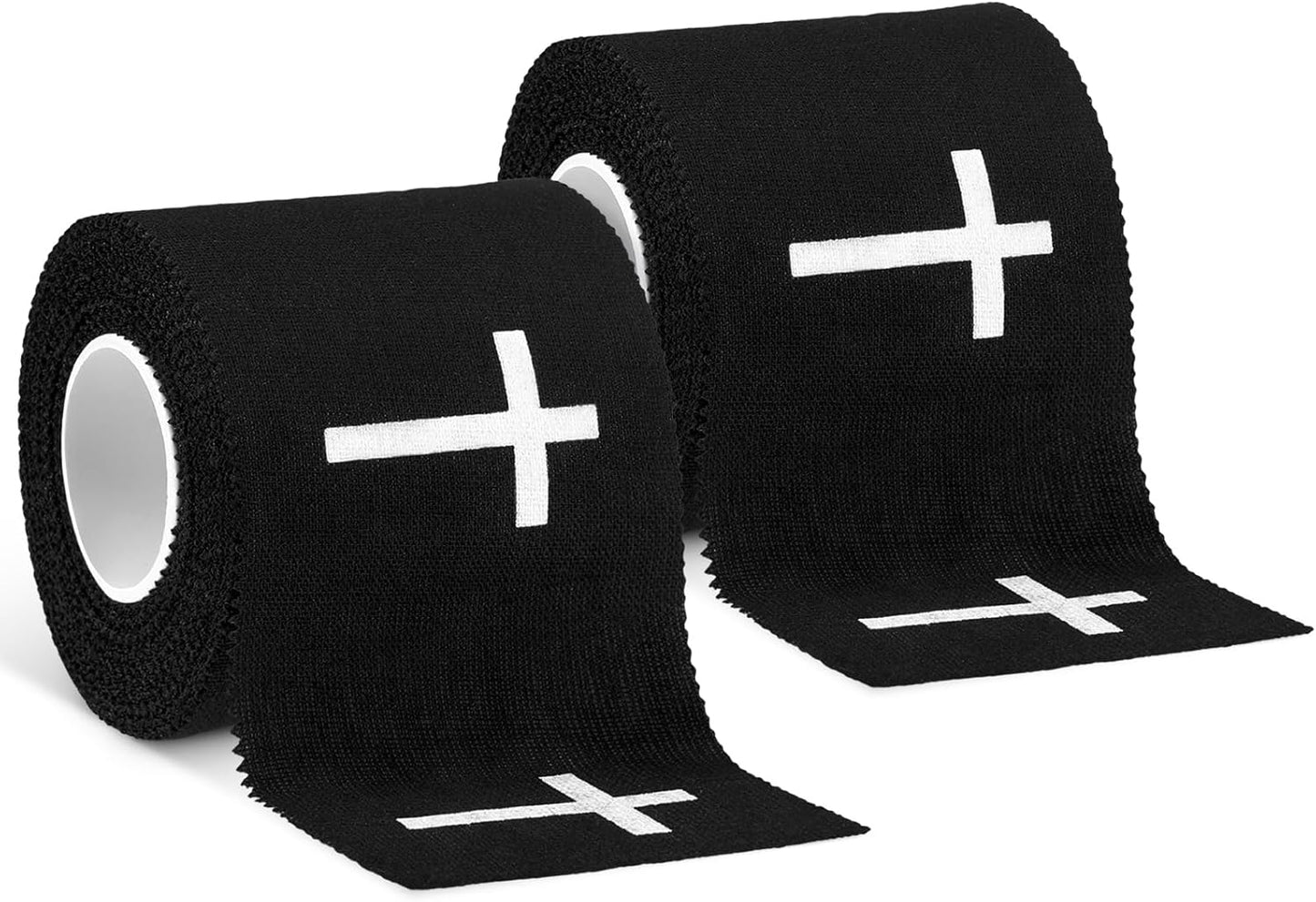 Christian Athletic Tape | 2 Pcs Cotton Sports Wrap 2in x 23ft | White
