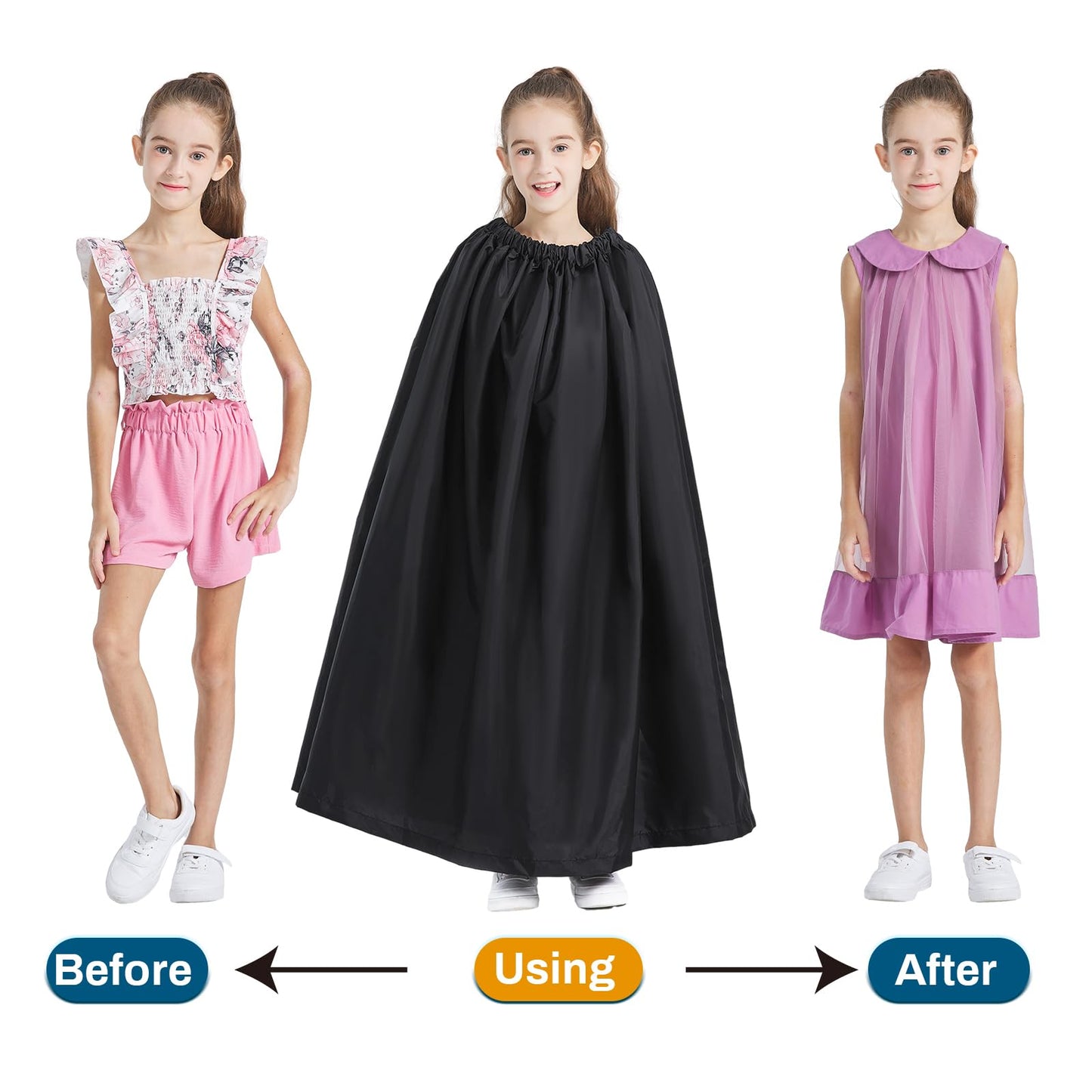SMEKLYN Changing Tent for Kids Portable Changing Room Pop Up Instant Dressing Room for Children Dancer Changing Curtain Dance Competition Essentials