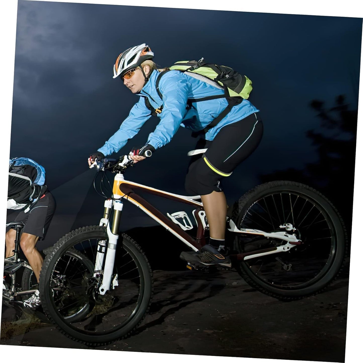 2Pcs Yellow Ankle Cuffs, Outdoor Recreation Cycling Trouser Clip Cycling Ankle, Safety Band Reflective for Bicycles Clip, Pant Leg Cuff Clip Bikes Cycling Equipment Trouser Wrap Clip Reflective Gear