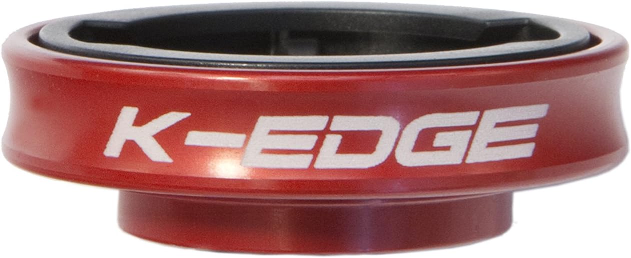 K-Edge | Gravity Top Cap Bicycle Computer Mount | Wahoo | Black