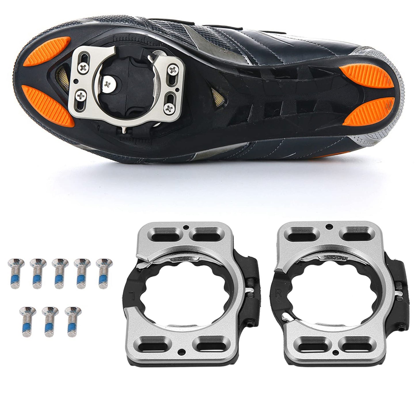 1 Pair Quick Release Cycling Shoes Cleat Cover Adapter Converter for Zero