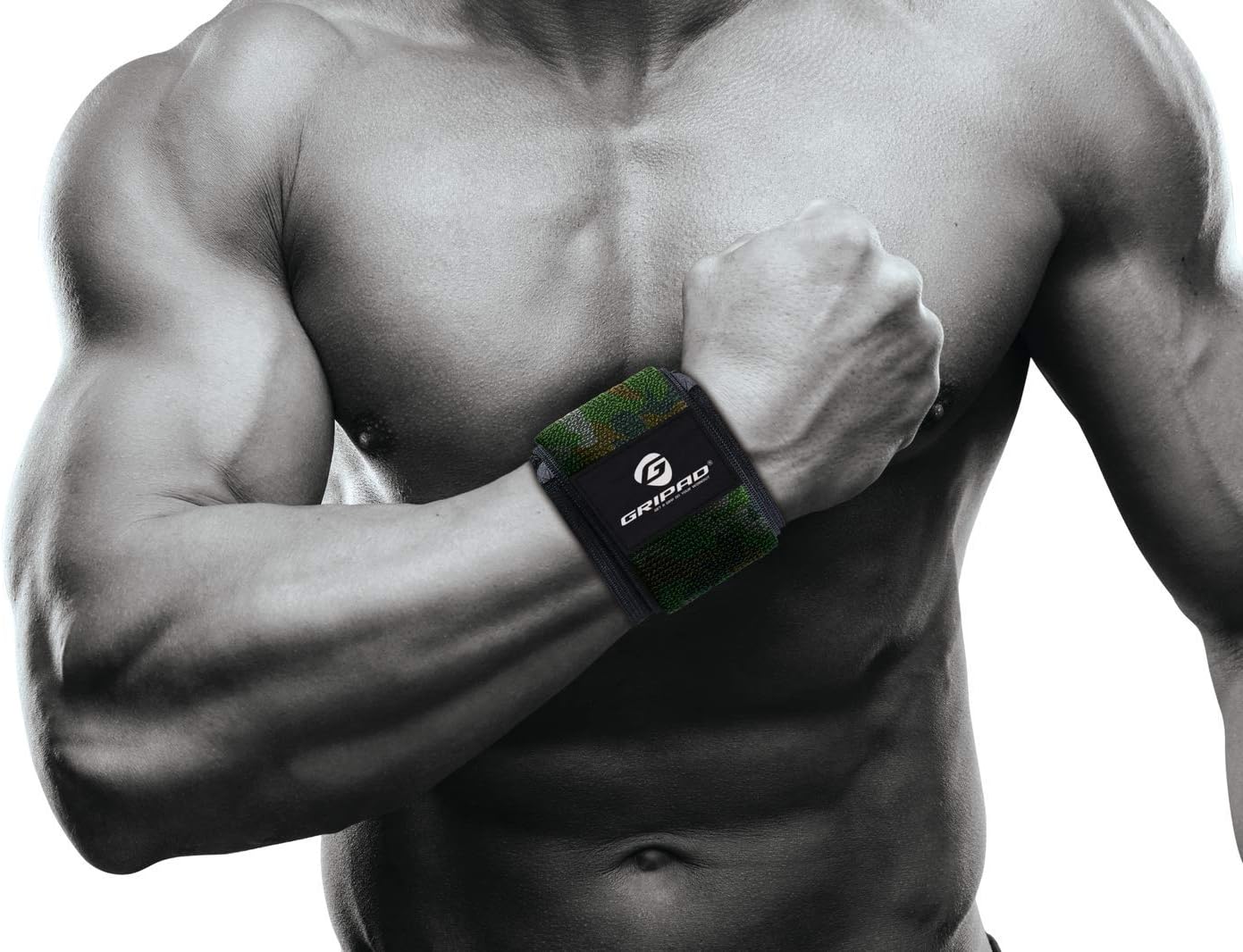 12" x 3" Weight Lifting Support Wrist Wraps, Strong Wrist Wraps, 2 Thumb Loops – Great for Weightlifting, Powerlifting, Bodybuilding, Strength & Cross-Training.