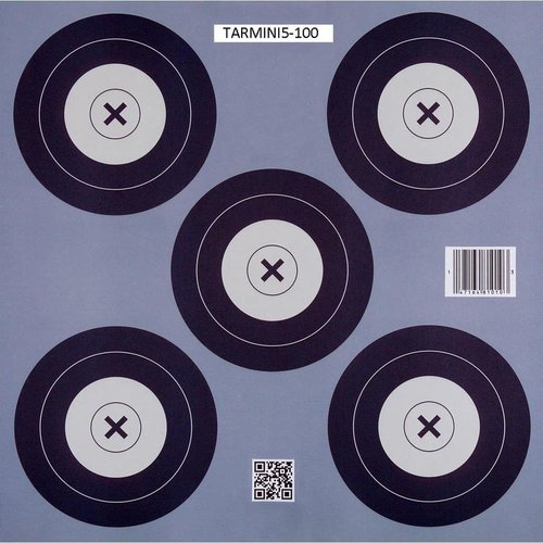 .30-06 Outdoors Mini Paper Targets - 5 Spot (100 Count) - Precision Shooting