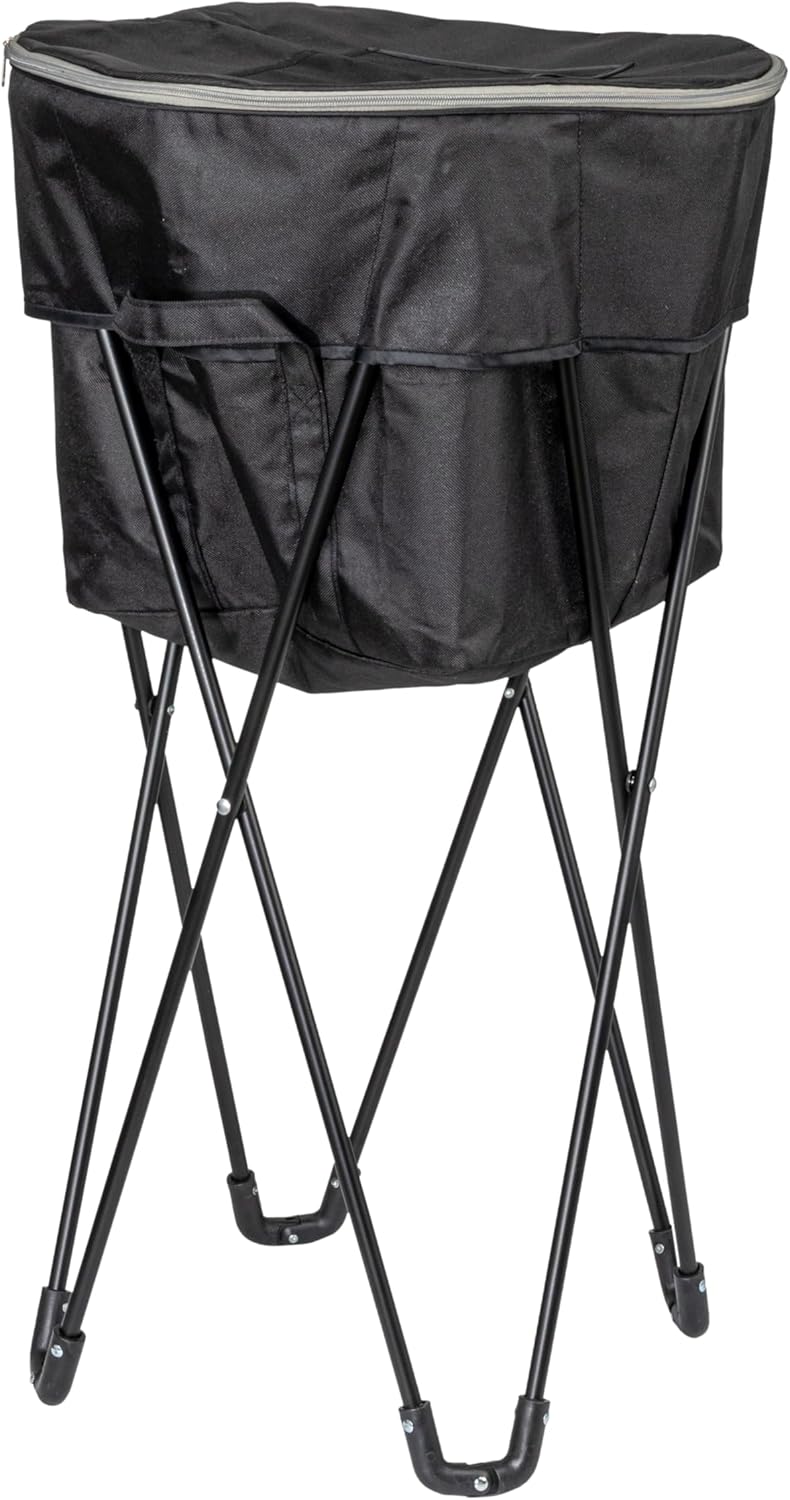 Household Essentials Thermal Standing Cooler with Travel Bag, Heavy-Duty Polyester,