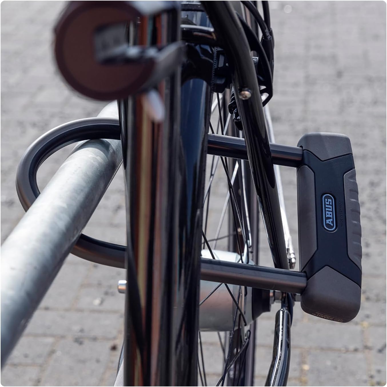 ABUS Granit X-Plus 540 540/160 HB230, 9" + USH, Bike U-Lock, Black