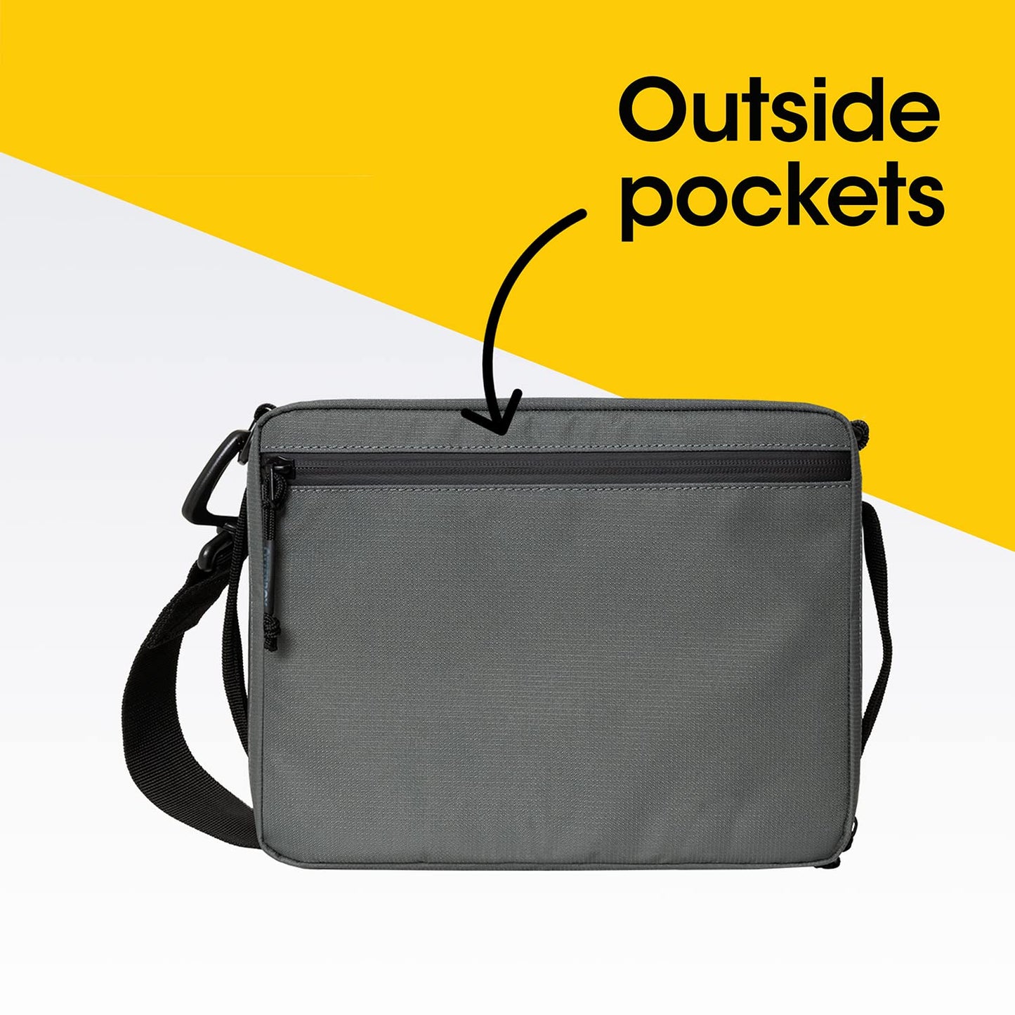 *New* OtterBox Soft Cooler w/Ice Pack - Grey Rock (Lunch Box)