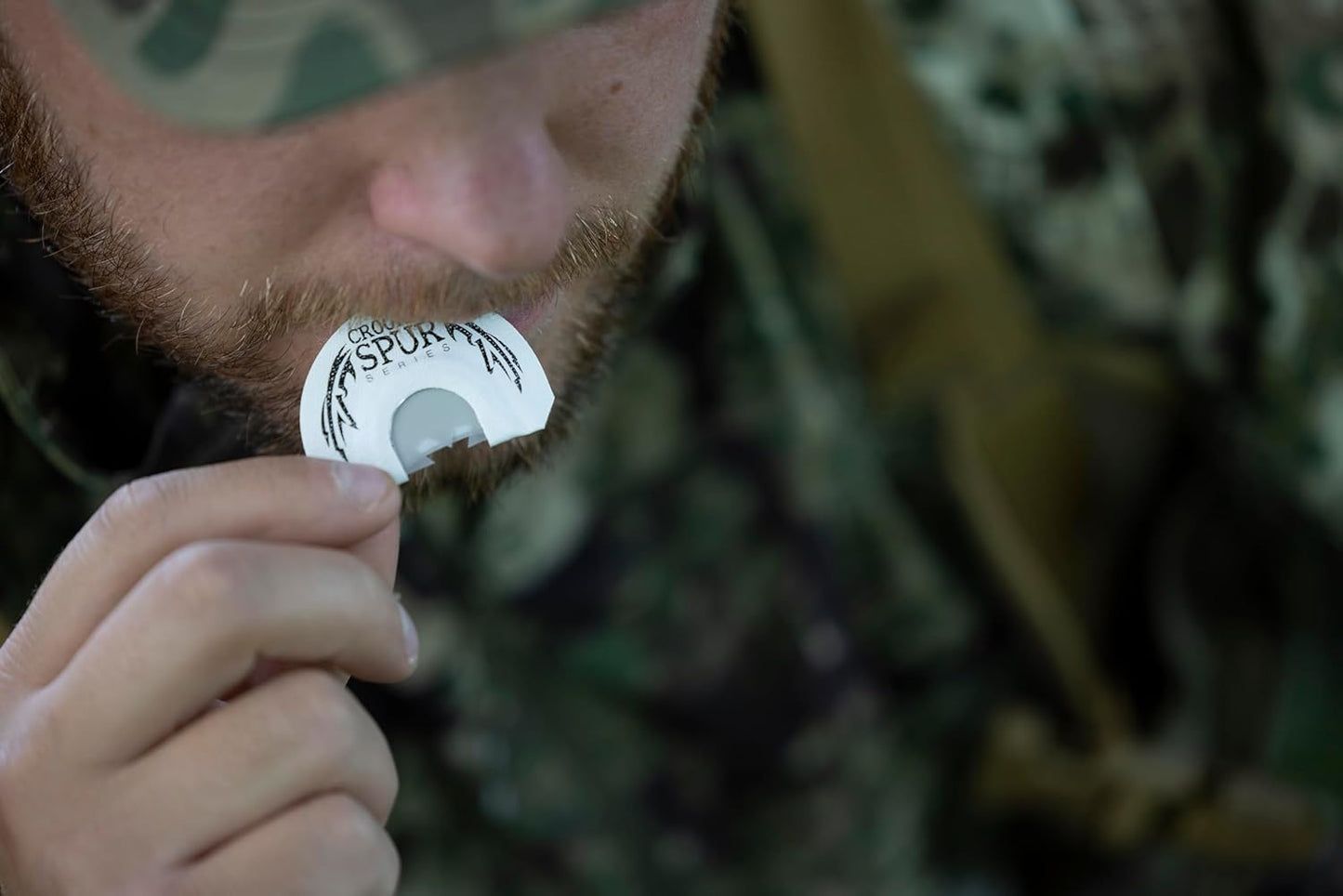 FOXPRO Ghost Spur Turkey Call Combo Pack White Includes 3 Diaphragm Mouth Calls