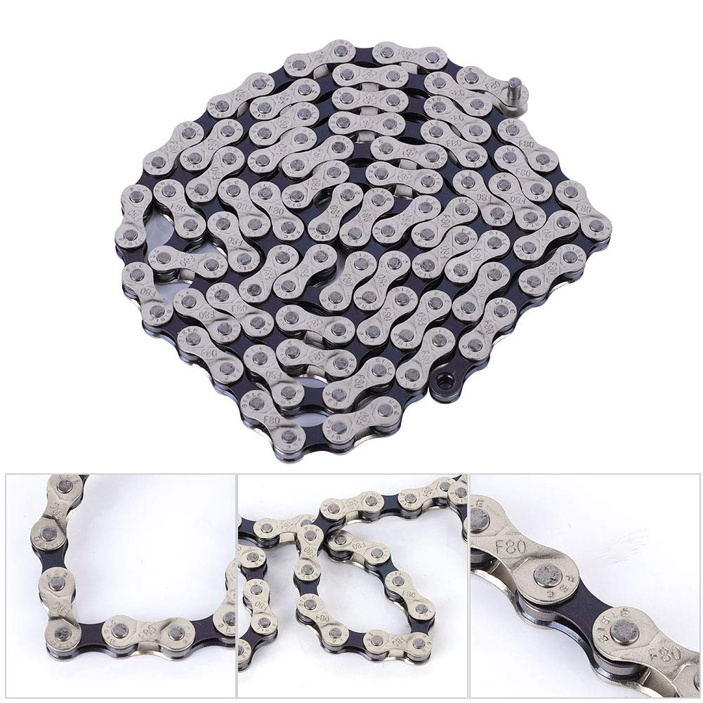 Akozon Huffy 18 Speed Mountain Chain,vgeby Bicycle Chain, 21/24/27 Speed for Road 21 Speed Replacement kit Bicycle (27 Speed) Cn HG73 8/9 Chargeable Chain (18-24 Speed)