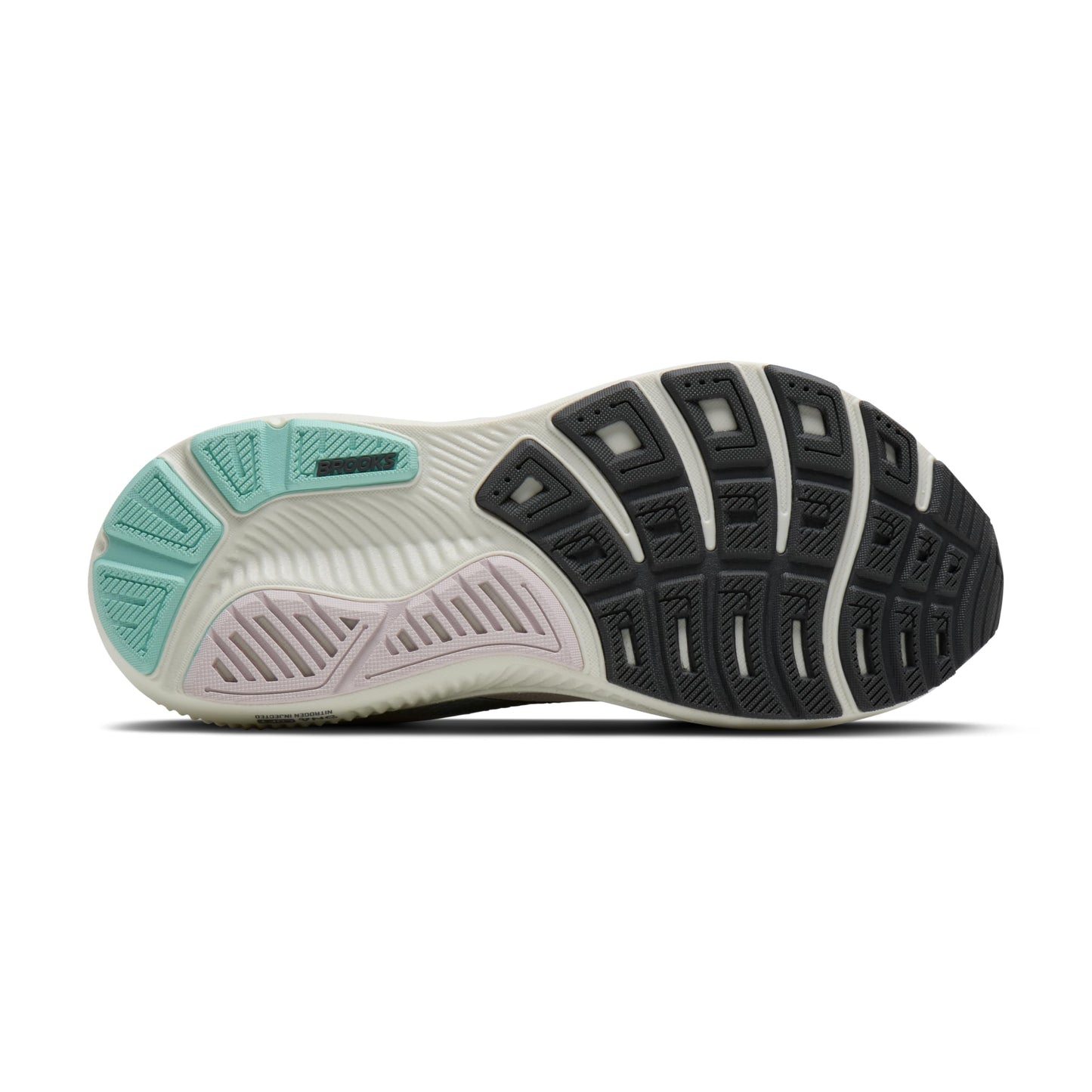 Brooks Women’s Ghost 17 Neutral Running Shoe - Mauve/Yucca/Bluewash - 11.5 Medium