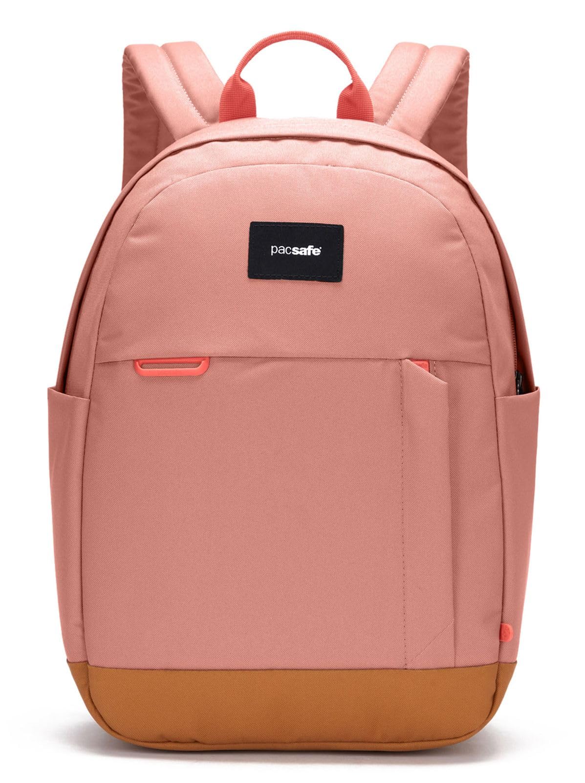 Pacsafe GO 15L Anti Theft Backpack, Rose