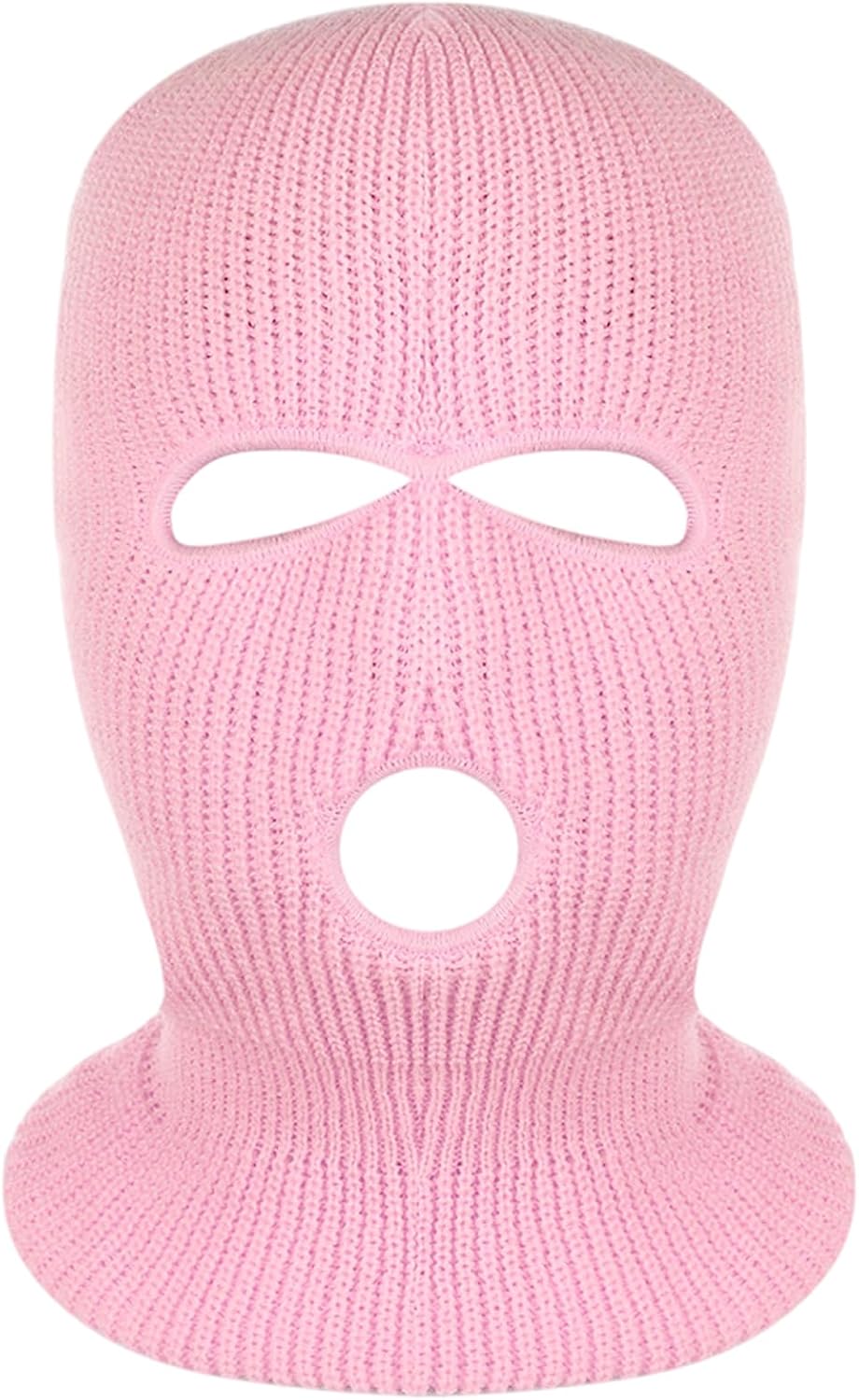 3-Hole Knitted Full Face Ski Mask | Winter Balaclava for Outdoor Sports