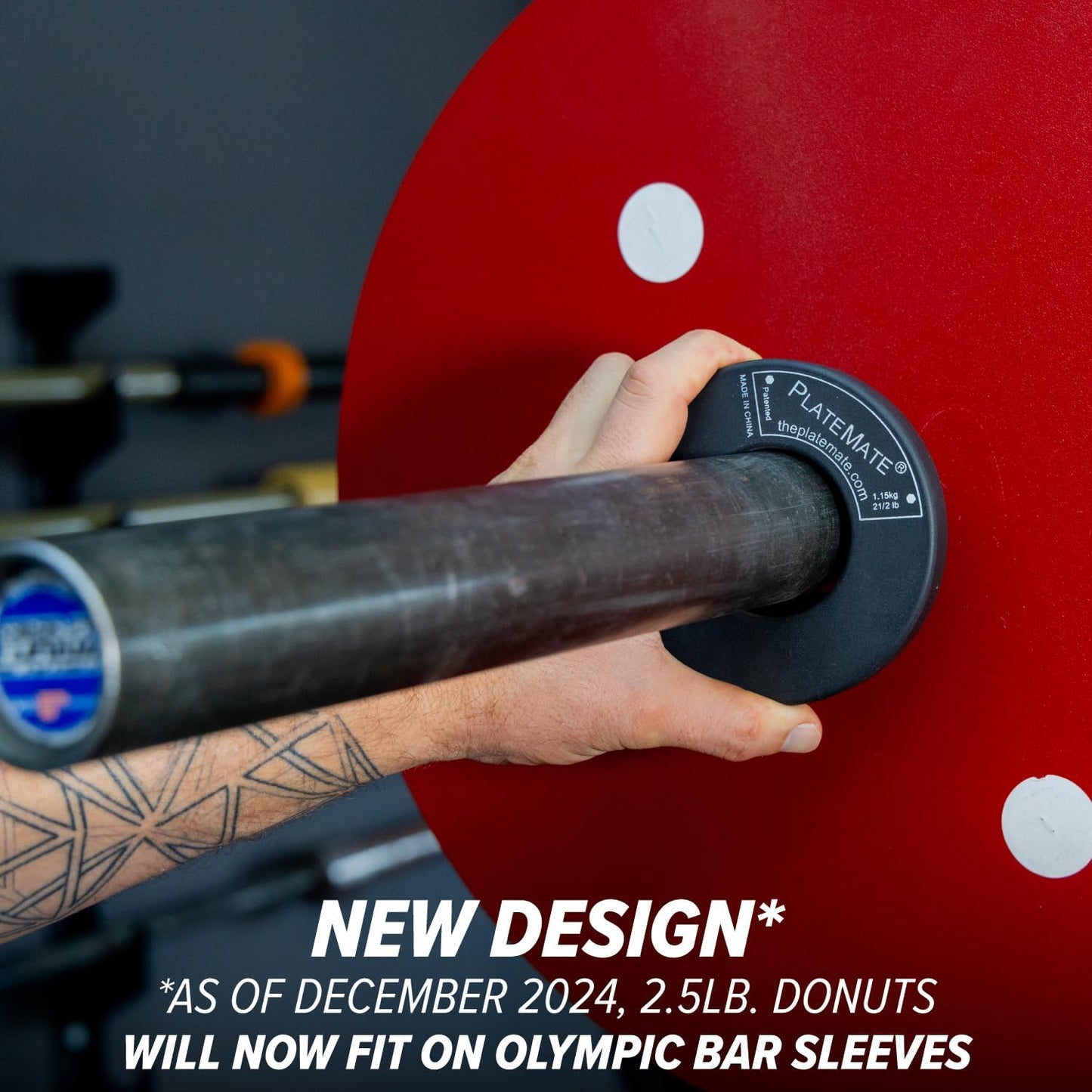 Microload Pair 2 1/2 lb. Magnetic Donut Weights (5 lb. Set)