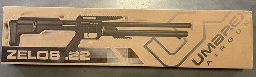 Umarex Zelos .22 Caliber PCP Pellet Gun Air Rifle, Black