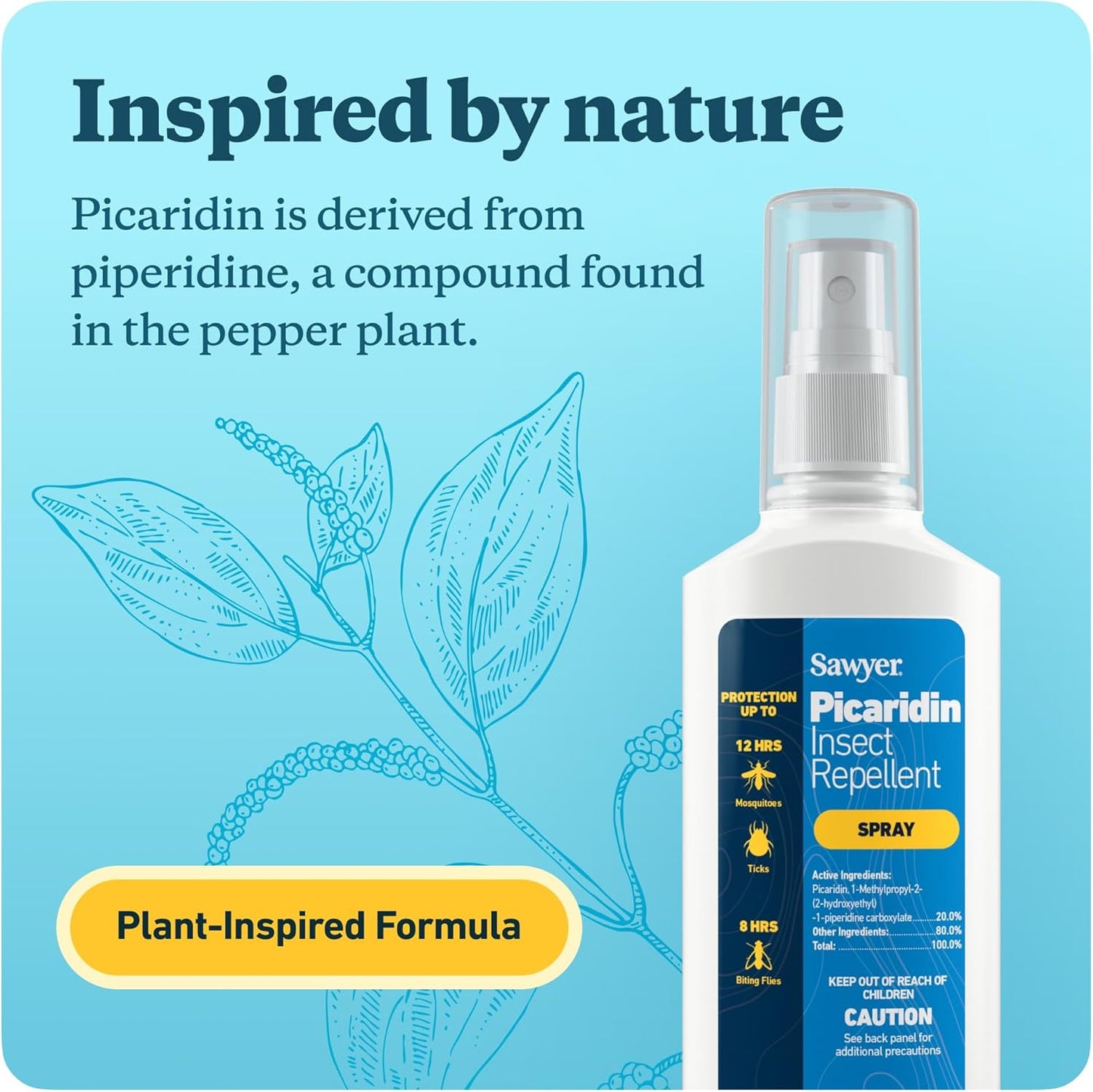 Sawyer Products SP564 Premium Insect Repellent with 20% Picaridin, Lotion, 4-Ounce