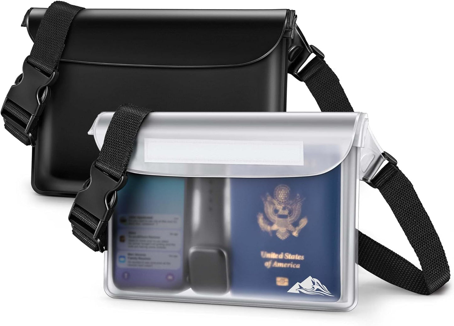 HEETA Waterproof Fanny Pack | Adjustable Waist Strap for Swimming & Beach